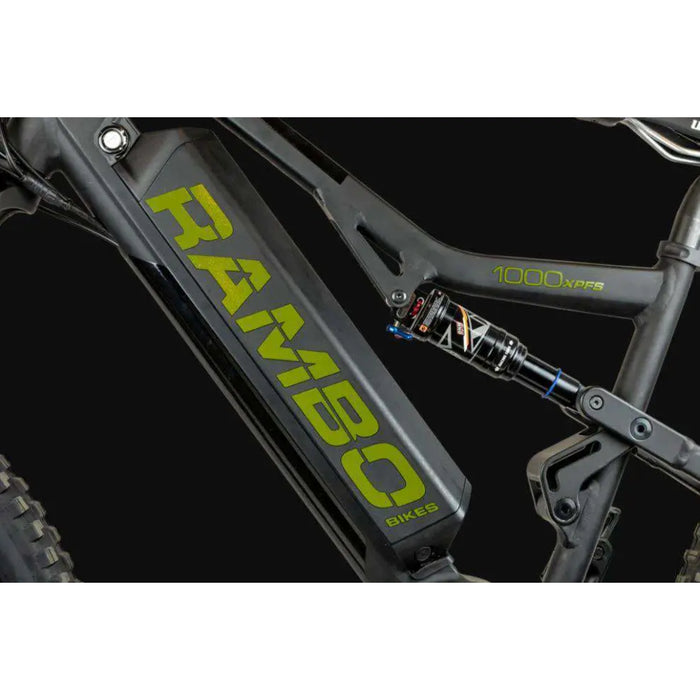 RAMBO RAMPAGE E-bike 1000W XTREME PERFORMANCE FULL SUSPENSION