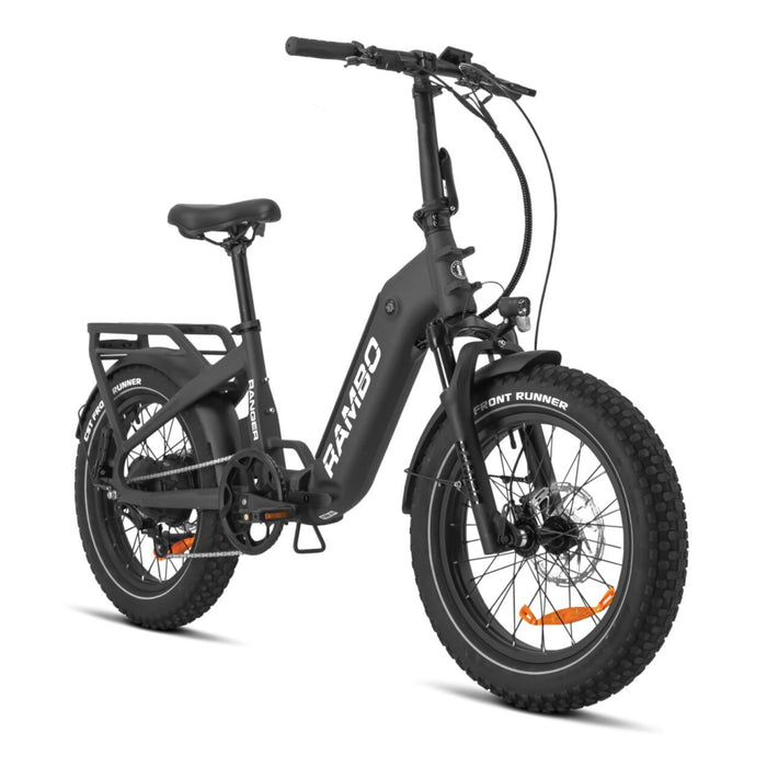 RAMBO RANGER FULL SUSPENSION ELECTRIC FOLDING BIKE 750W