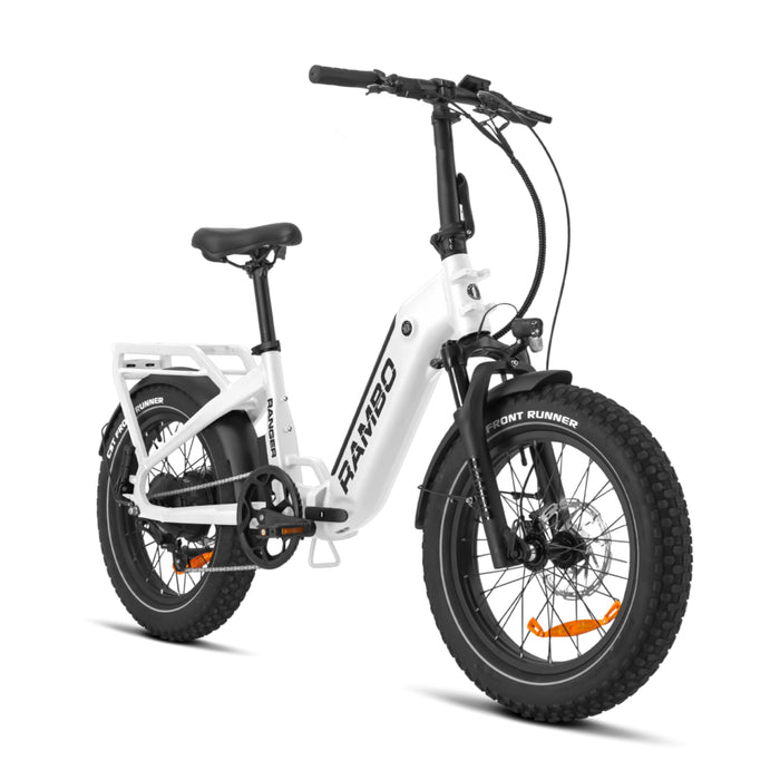 RAMBO RANGER FULL SUSPENSION ELECTRIC FOLDING BIKE 750W