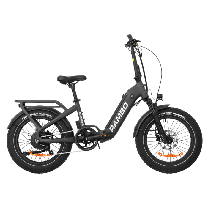 RAMBO RANGER FULL SUSPENSION ELECTRIC FOLDING BIKE 750W