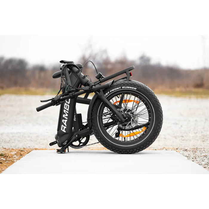 RAMBO RANGER FULL SUSPENSION ELECTRIC FOLDING BIKE 750W