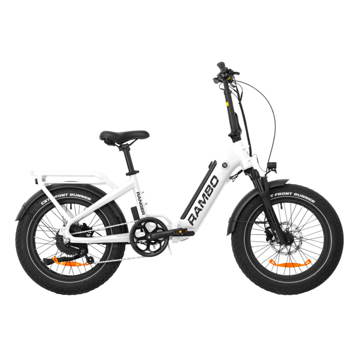 RAMBO RANGER FULL SUSPENSION ELECTRIC FOLDING BIKE 750W