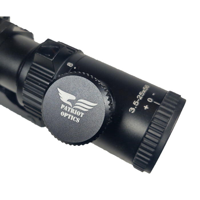 Patriot Optics Acquisition 3.5-25x56mm Second Focal Plane Rifle Scope - PO-S-3.5-25x56mmA