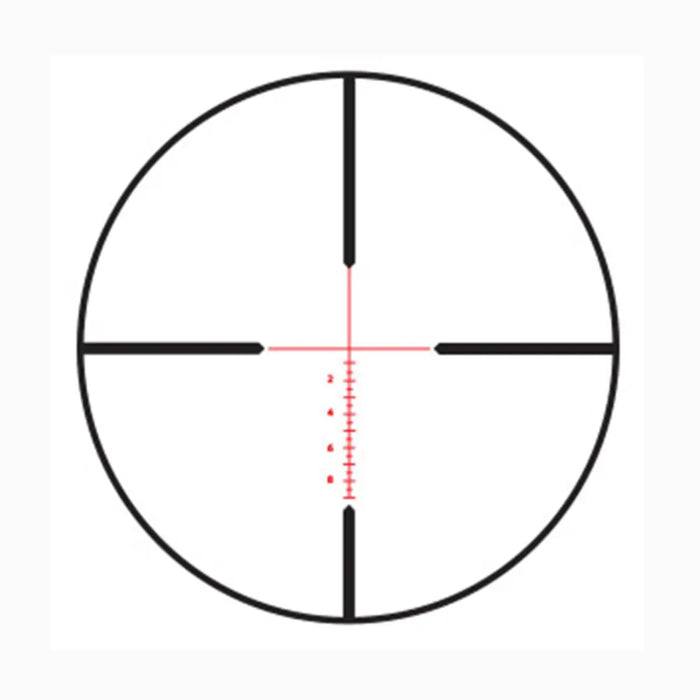 German Precision Optics GPO Spectra 8X 2-16x44i Bri Riflescope - RS821