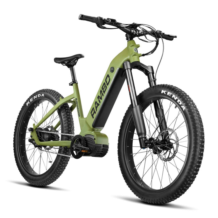 RAMBO BUSHWACKER 2.0 750W STEP-THRU ELECTRIC HUNTING BIKE