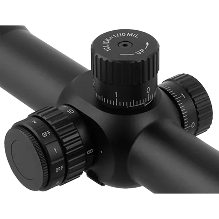 Patriot Optics Ghillie 6-24x50mm FFP Rifle Scope Zero Stop Turret - PO-S-6-24x50mmZS