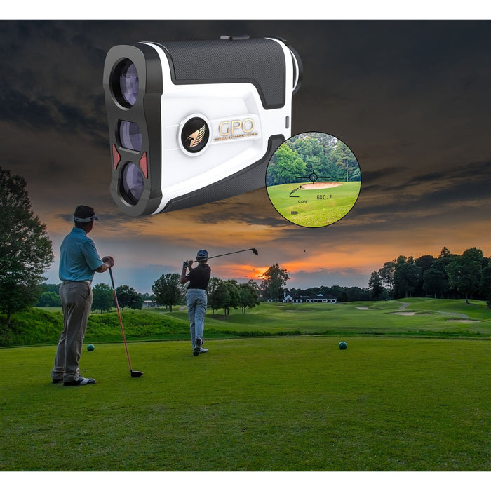 German Precision Optics GPO Flagmaster 1800 6x20mm Golf Laser Rangefinder