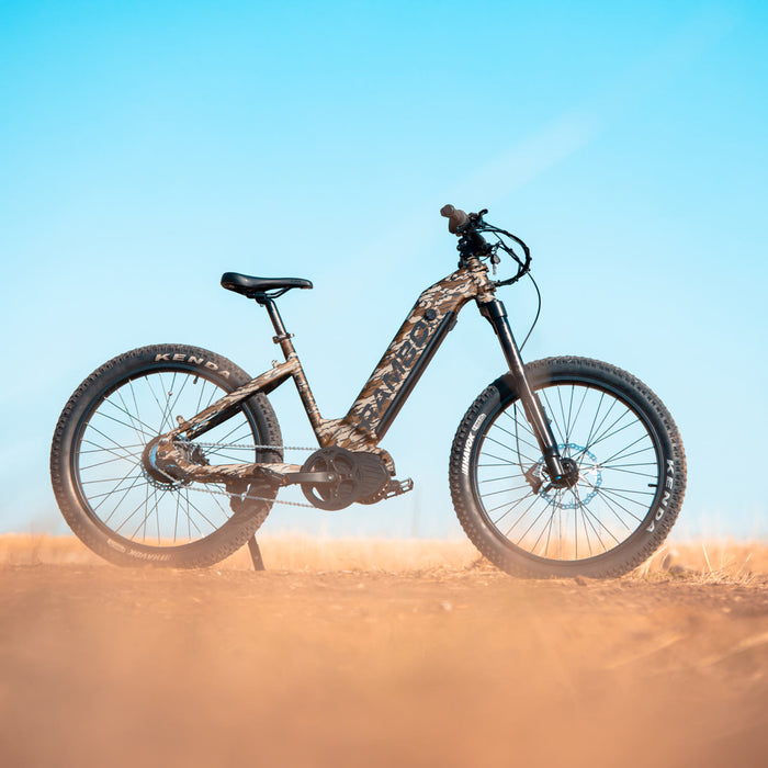 RAMBO BUSHWACKER 2.0 750W STEP-THRU ELECTRIC HUNTING BIKE