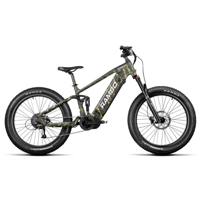 RAMBO PURSUIT 2.0 E-BIKE  750W FULL SUSPENSION TT VIPER WOOLAND