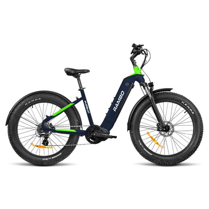 RAMBO PURSUIT 2.0 e-bike 750W STEP THRU ORANGE & MATTE BLACK