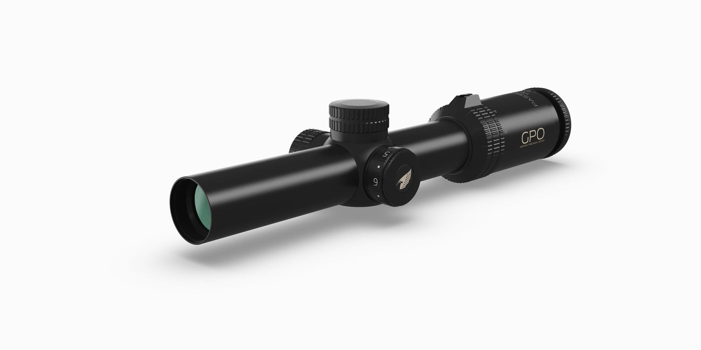 German Precision Optics Passion 5X 1-5x24i, reticle – G4i Riflescope