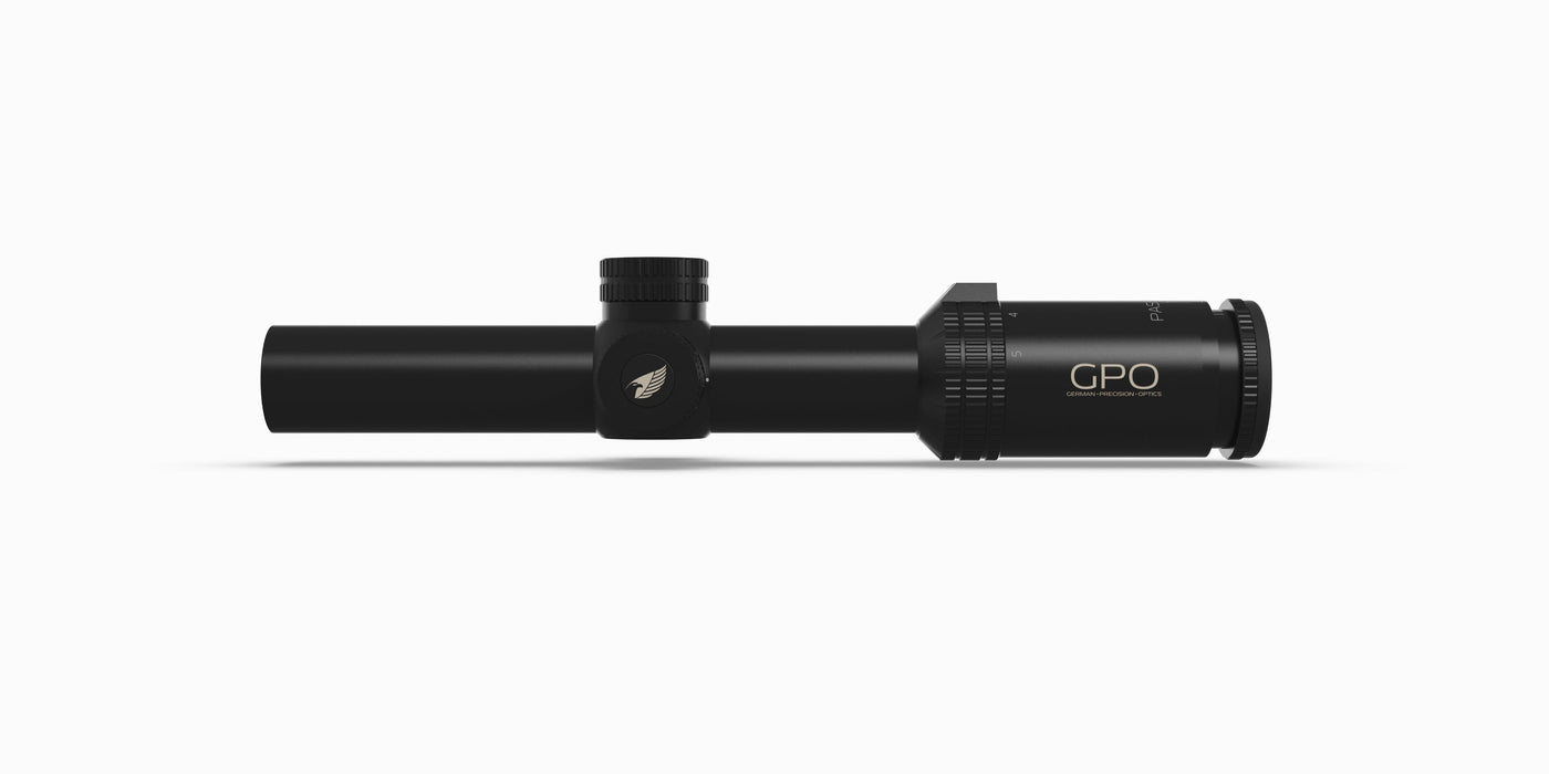 German Precision Optics Passion 5X 1-5x24i, reticle – G4i Riflescope